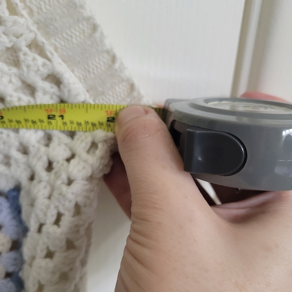 Lucky Brand Women's Granny Square Crochet Vest - Picture 4 of 15